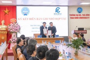 Ký kết hợp tác giữa Trường Đại học Điện lực và Trường Đại học Thái Bình.