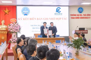 Ký kết hợp tác giữa Trường Đại học Điện lực và Trường Đại học Thái Bình.