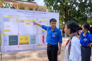 Thí sinh Bắc Giang đã hoàn thành bài thi môn Ngữ văn. 