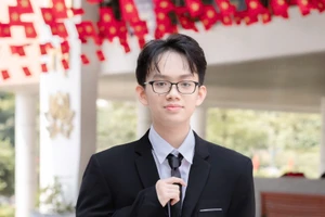 Nguyễn Quang Anh - một trong các thủ khoa kỳ thi tuyển sinh lớp 10 THPT.