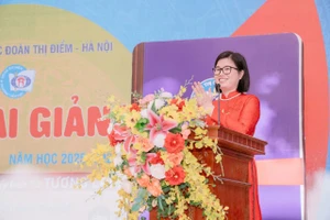 NGƯT Đào Thị Thủy, Hiệu trưởng Trường Tiểu học Đoàn Thị Điểm - Hà Nội.