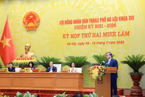 Quang cảnh kỳ họp.