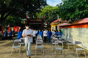 Thí sinh dự thi vào lớp 10 năm học 2024 - 2025.