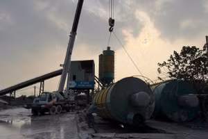 Một trong số những đơn vị vi phạm.