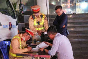 CSGT xử lý nghiêm mọi hành vi vi phạm. Ảnh: TG