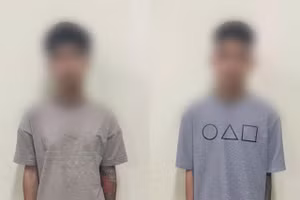 Hai người bị khởi tố (Ảnh CAHN).