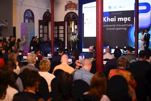 Quang cảnh lễ khai mạc Ảnh: BTC