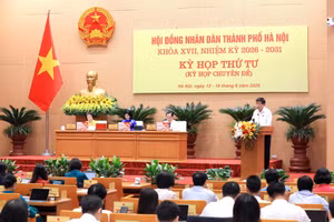 Quang cảnh kỳ họp.
