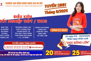 HHT thông báo tuyển sinh.
