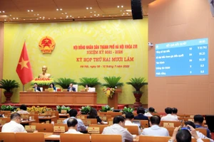 Quang cảnh kỳ họp.