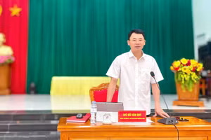 Ông Đỗ Văn Quý - Chủ tịch UBND phường Đa Mai.