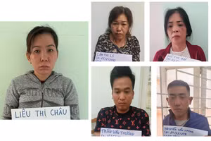 Nhóm người dàn cảnh để cướp giật tài sản tại cơ quan công an.