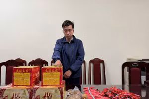 Một số tang vật cơ quan chức năng phát hiện, thu giữ.