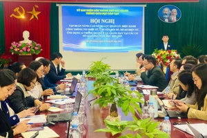 Quang cảnh hội nghị tập huấn.