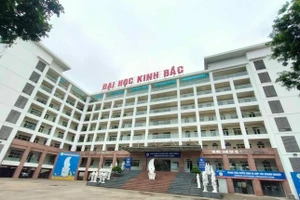 Khuôn viên Trường Đại học Kinh Bắc.