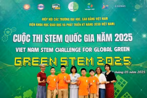 Cô trò Trường Tiểu học Nam Thành Công.