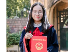 Em Trần Minh Khuê - lớp 9A3 Trường THCS Thành Công.