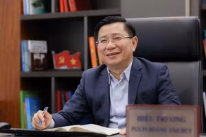 Tân Hiệu trưởng Trường Đại học Lâm nghiệp - PGS.TS Hoàng Anh Huy.