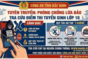 Công an Bắc Ninh khuyến cáo phụ huynh cảnh giác với thủ đoạn kẻ lừa đảo.