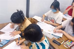 Dạy thêm, học thêm phải đúng quy định Thông tư 29 của Bộ GD&ĐT (Ảnh minh họa).