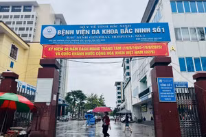 Bệnh viện Đa khoa Bắc Ninh số 1- nơi xảy ra vụ việc.