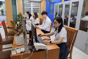 Điểm phục vụ hành chính công tại phường Cửa Nam.