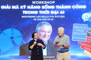 Ông Mark Hemingway tại chương trình.