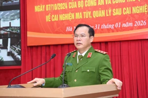 Thứ trưởng Nguyễn Văn Long phát biểu chỉ đạo hội nghị.