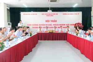 Quang cảnh hội thảo.