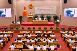 Quang cảnh kỳ họp.