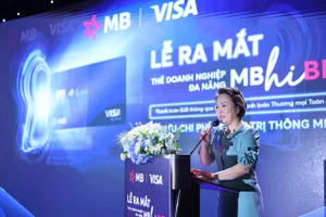 Đại diện Visa - Bà Đặng Tuyết Dung chia sẻ.