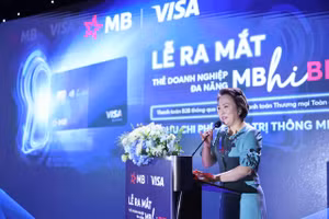 Đại diện Visa - Bà Đặng Tuyết Dung chia sẻ.