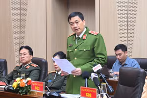 Thiếu tướng Nguyễn Mạnh Hùng cung cấp thông tin về vụ việc Mailisa.