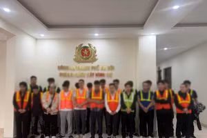 Các bị can trong vụ án.