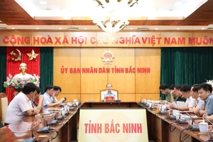 Quang cảnh buổi làm việc.