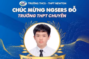 Học sinh Trường THCS - THPT Newton.