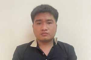 Nguyễn Thành Thông bị bắt giữ.