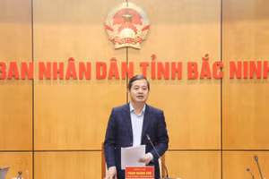 Chủ tịch UBND tỉnh Bắc Ninh Phạm Hoàng Sơn.