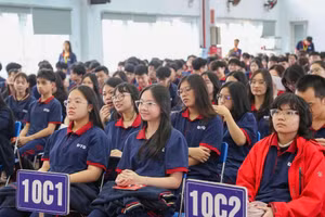 Học sinh hào hứng với chuyên đề.