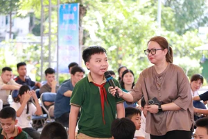 Học sinh Bắc Ninh trong giờ ngoại khóa.
