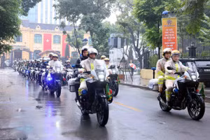 Công an Thủ đô ra quân cao điểm tấn công, trấn áp tội phạm.