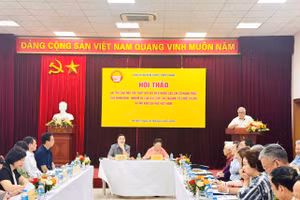 Quang cảnh hội thảo.