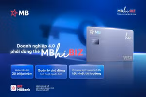 Thẻ MB Hi BIZ cho phép chủ thẻ doanh nghiệp linh hoạt nguồn tiền giữa tài khoản doanh nghiệp và hạn mức tín dụng