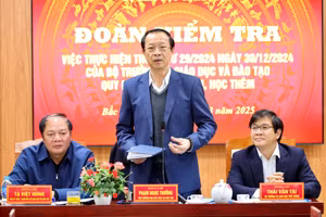 Thứ trưởng Phạm Ngọc Thưởng phát biểu tại chương trình.