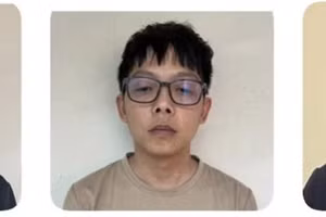 Từ trái sang: Hoàng Ngọc Huân, Hoàng Quốc Huy, Nguyễn Văn Ngọc.