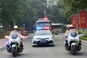 Phương án đón dẫn các đoàn khách được triển khai đúng kế hoạch, bảo đảm an toàn.