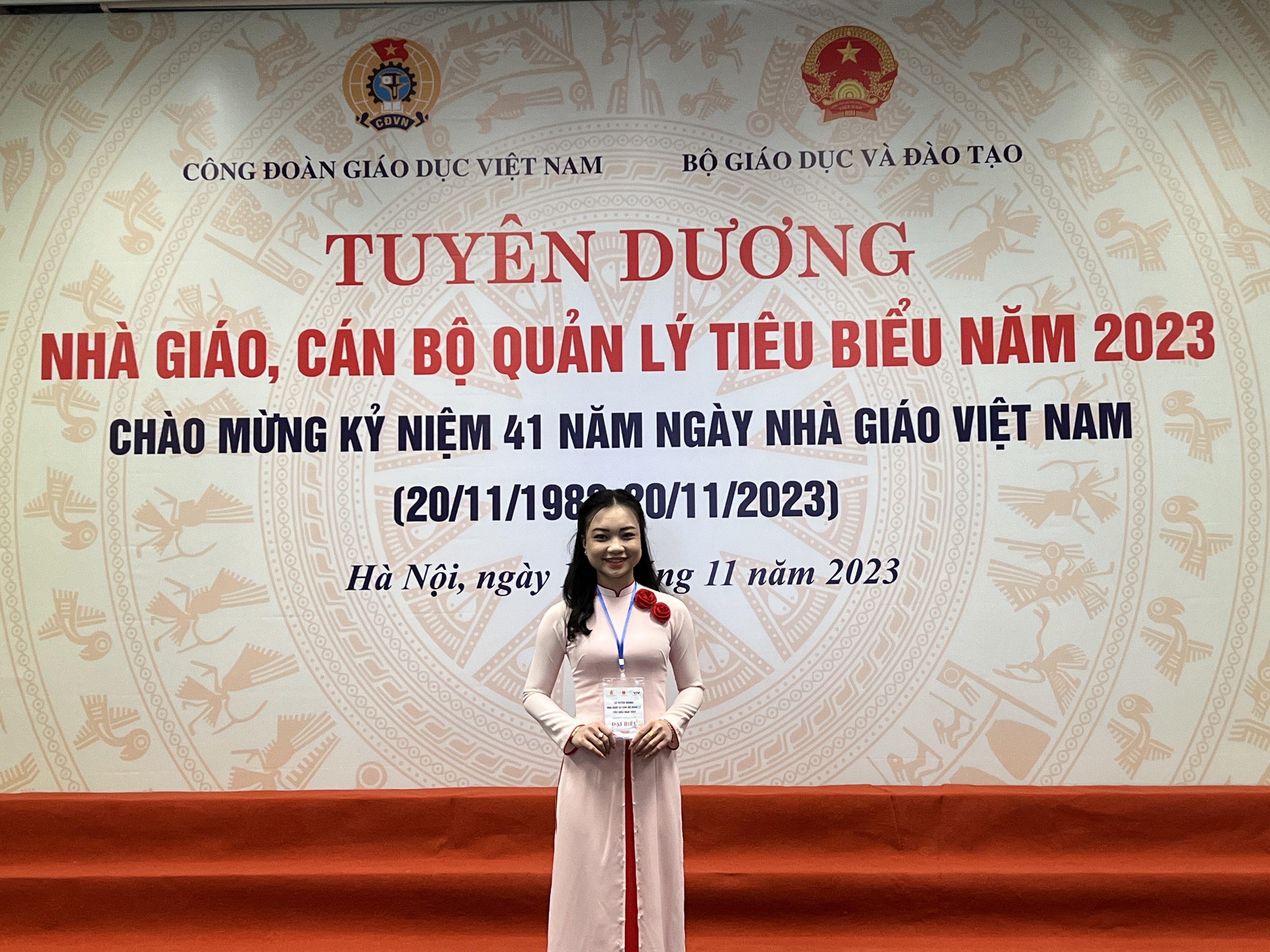 Cô giáo Nguyễn Thị Như Bình.