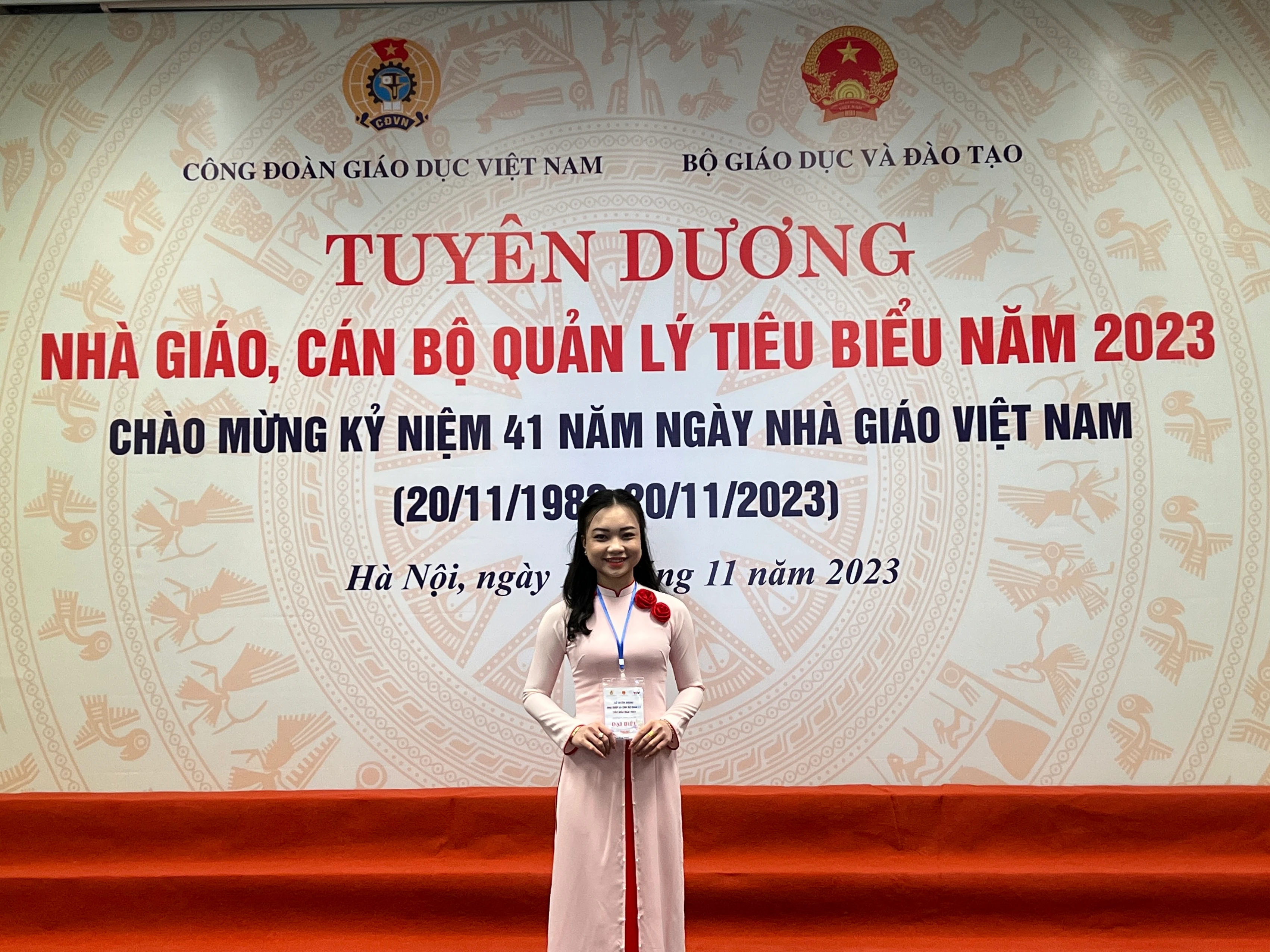 Cô giáo Nguyễn Thị Như Bình.