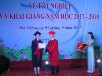 Học viện Phụ nữ Việt nam tổ chức lễ tốt nghiệp và khai giảng năm học 2017 - 2018 ảnh 3 Học viện Phụ nữ Việt nam tổ chức lễ tốt nghiệp và khai giảng năm học 2017 - 2018 ảnh 3