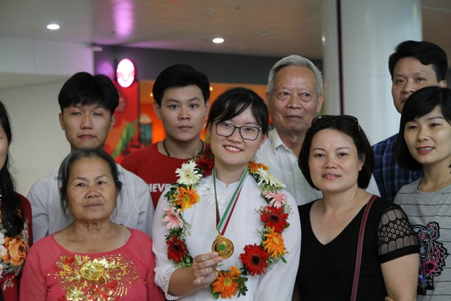 Thảo và những người thân trong gia đình